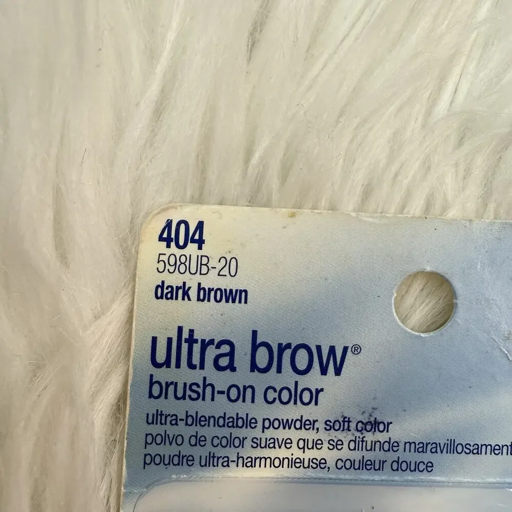 Maybelline Ultra Brow Brush On Color Dark Brown #404 598UB-20 Brow Definer